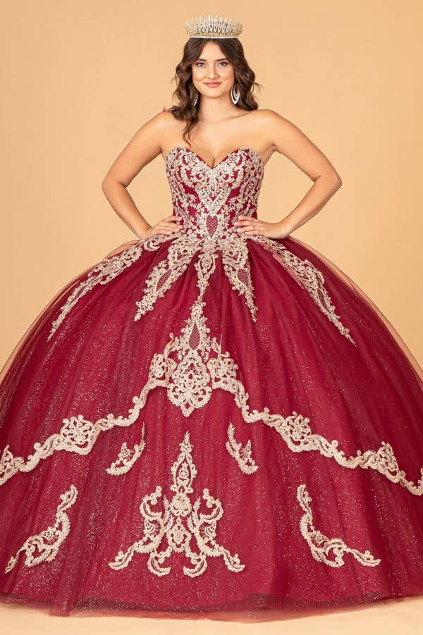 Burgundy & Red Dresses
