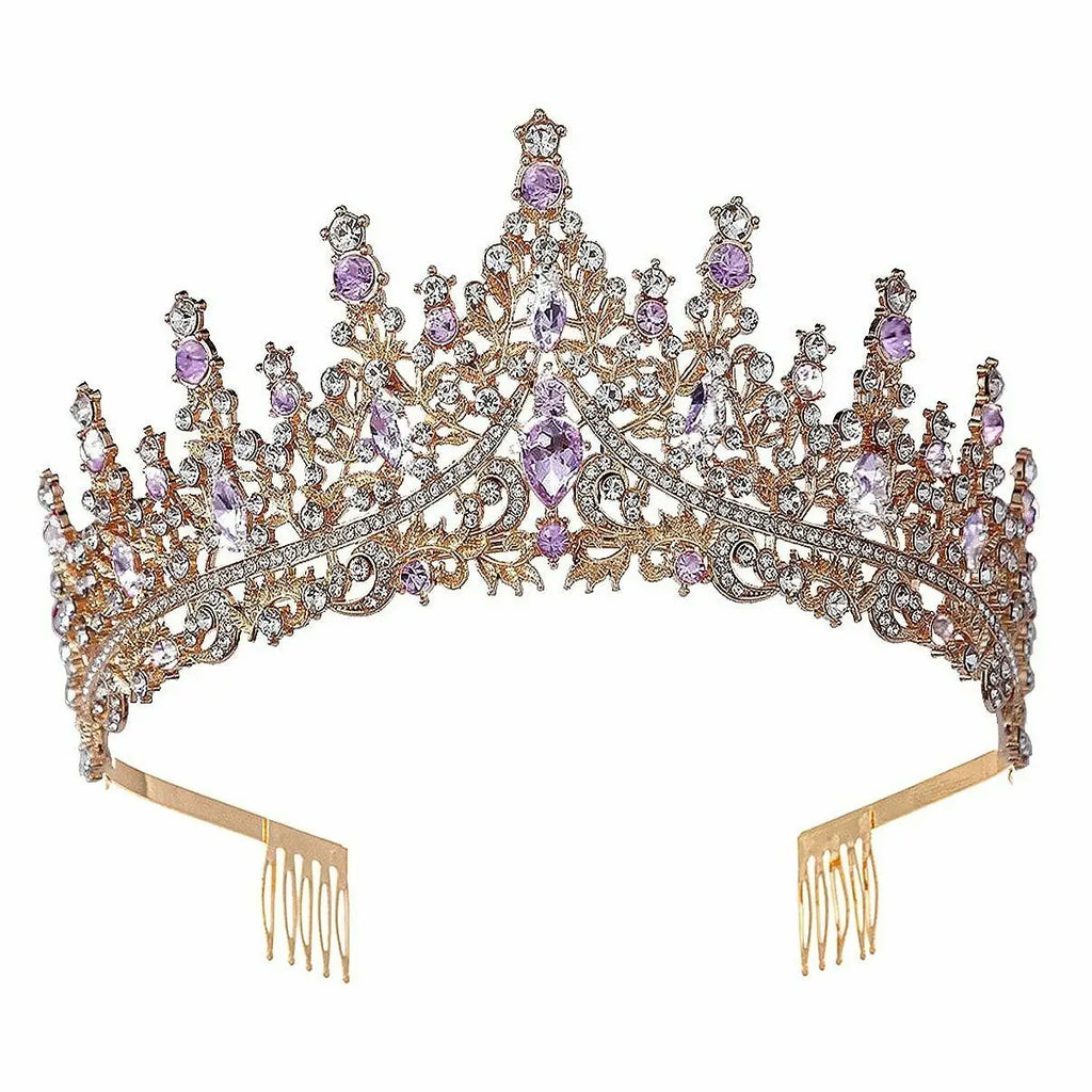 Wholesale High princess tower Rhinestone Tiara