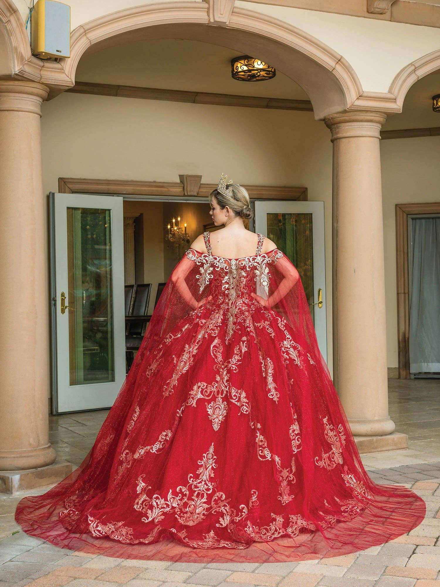 Dazzling Sweetheart Glitter Ball Gown for Prom & Quinceañera Celebrations