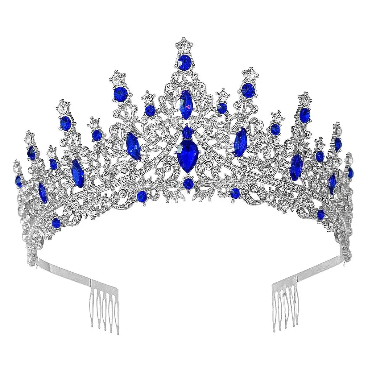 Wholesale High princess tower Rhinestone Tiara