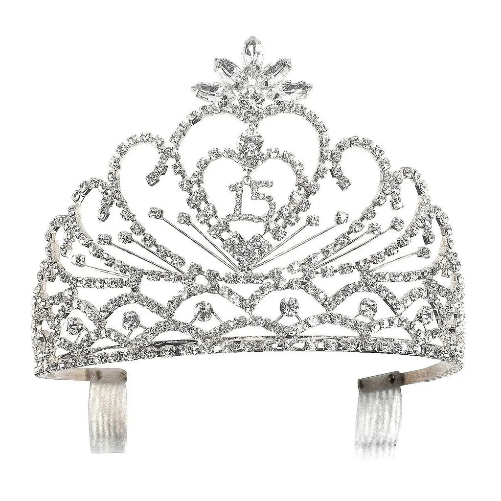 {15 Anniversary High Rise Tiara} - {} at {Linda Mariposa}