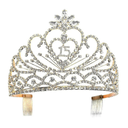 {15 Anniversary High Rise Tiara} - {} at {Linda Mariposa}