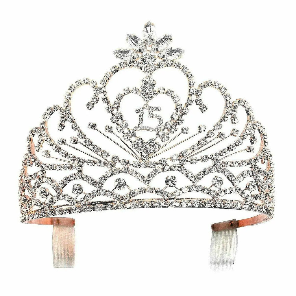 {15 Anniversary High Rise Tiara} - {} at {Linda Mariposa}