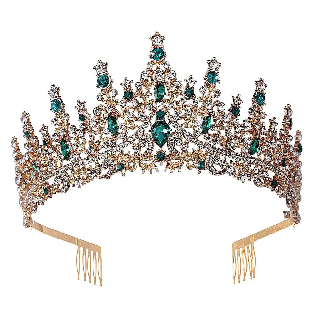 Wholesale High princess tower Rhinestone Tiara