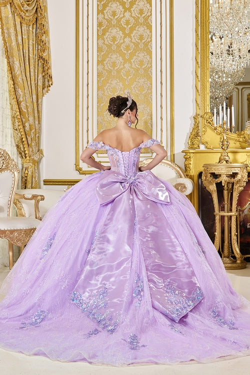 Linda Mariposa Lavender Garden Dress - Style #5140 - Lilac