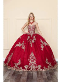 Mexican Inspired Princess Vanessa Quinceañera Gown