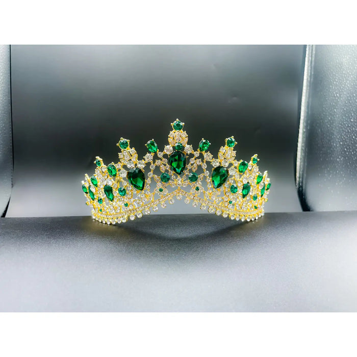 Tiaras de cristal con diamantes de imitación al por mayor, corona para quinceañera, boda nupcial 29