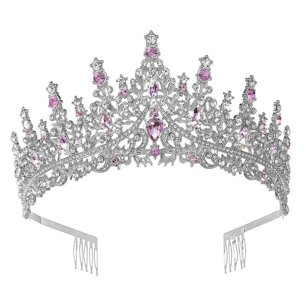 Wholesale High princess tower Rhinestone Tiara