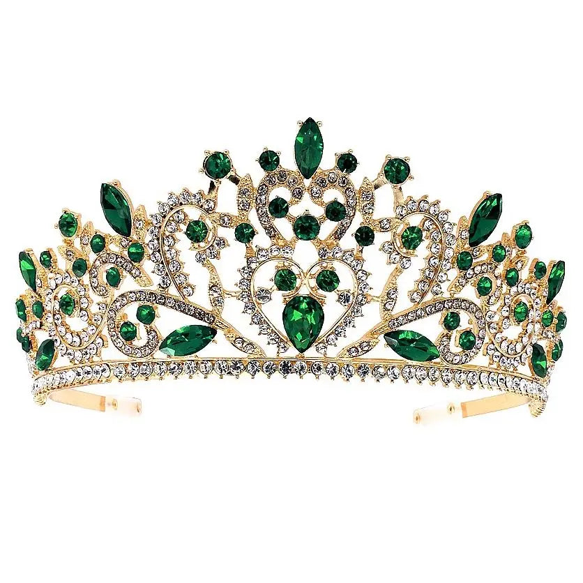 Wholesale Flower Theme Wreath Tiara 100467