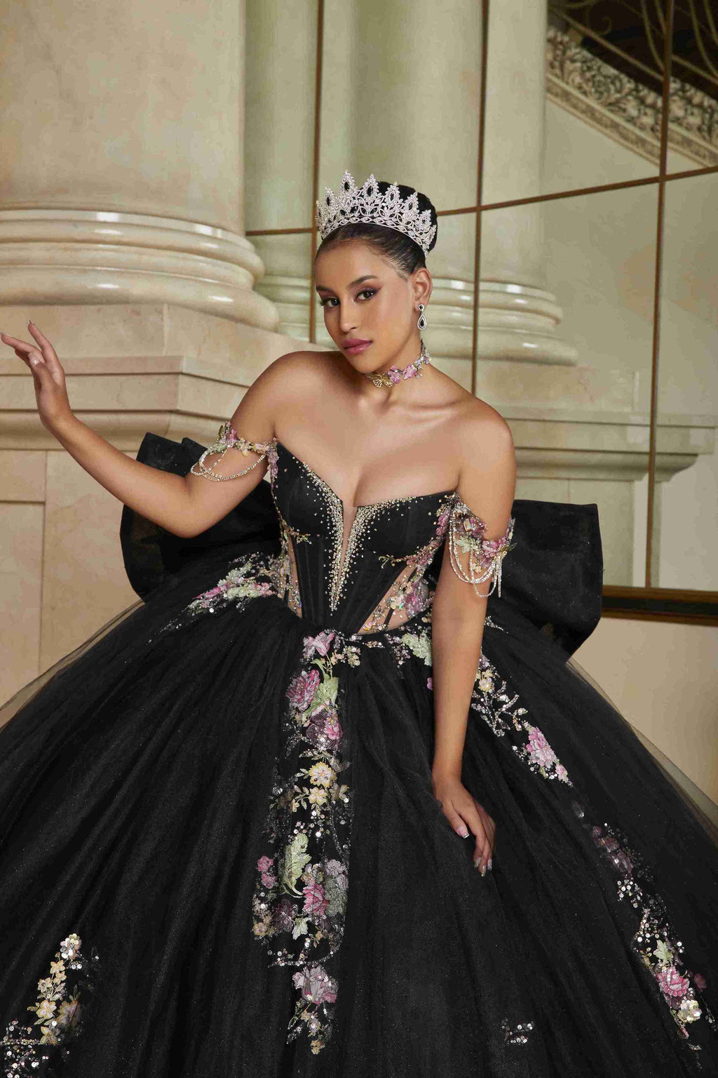 Black Elegance Perfect Dress 15 Quinceañera Ball Gown That Turns Every Head