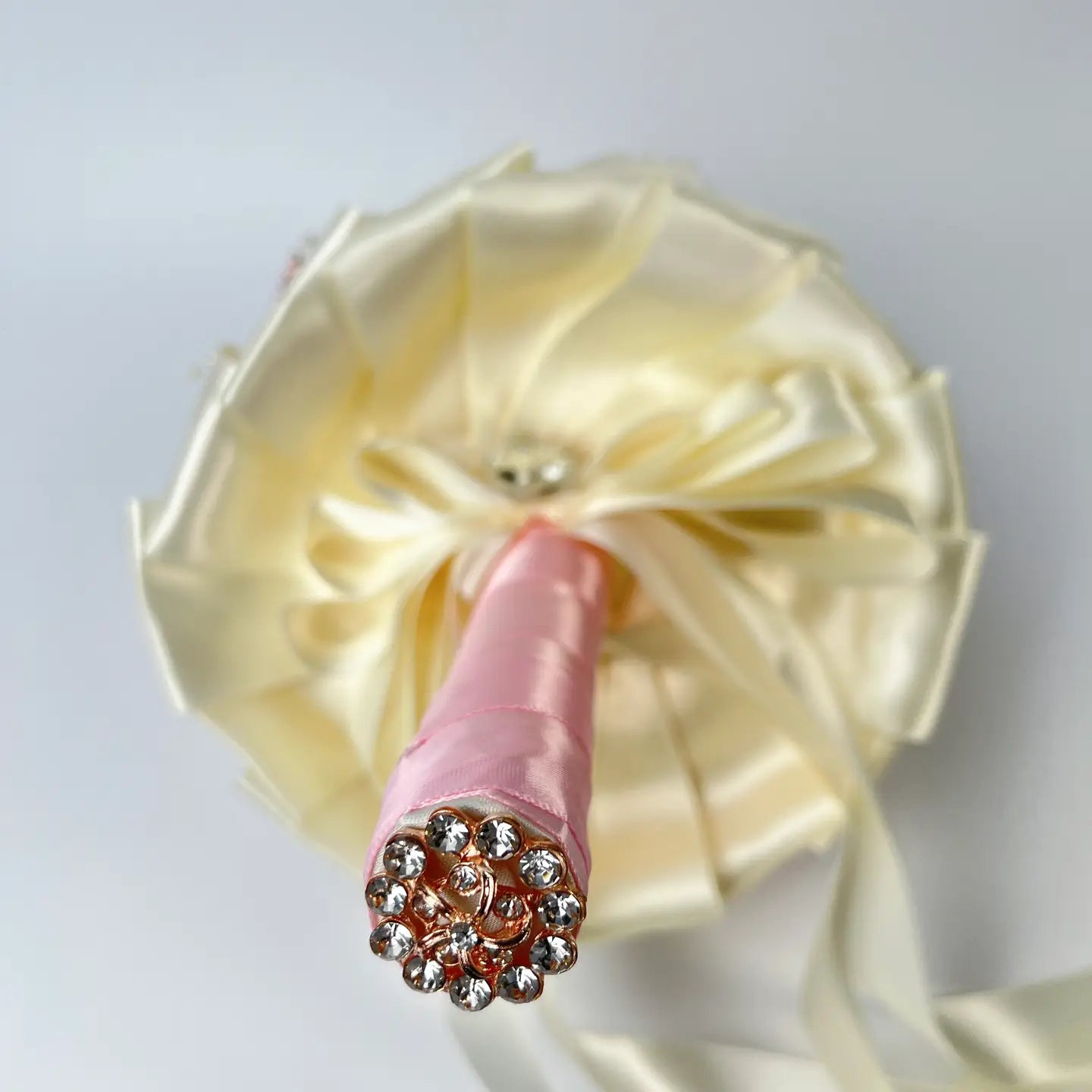 Wholesale Rhinestone / Pearl Bridal Brooch Rose Bouquet for Wedding