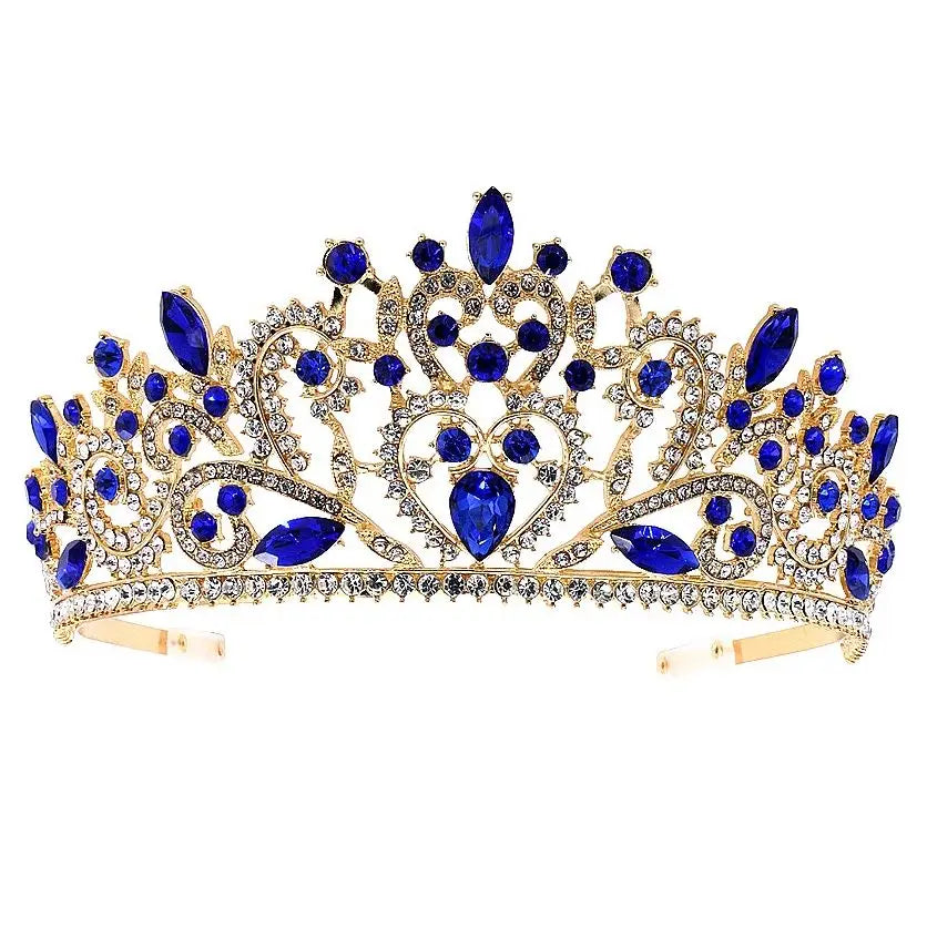 Wholesale Flower Theme Wreath Tiara 100467