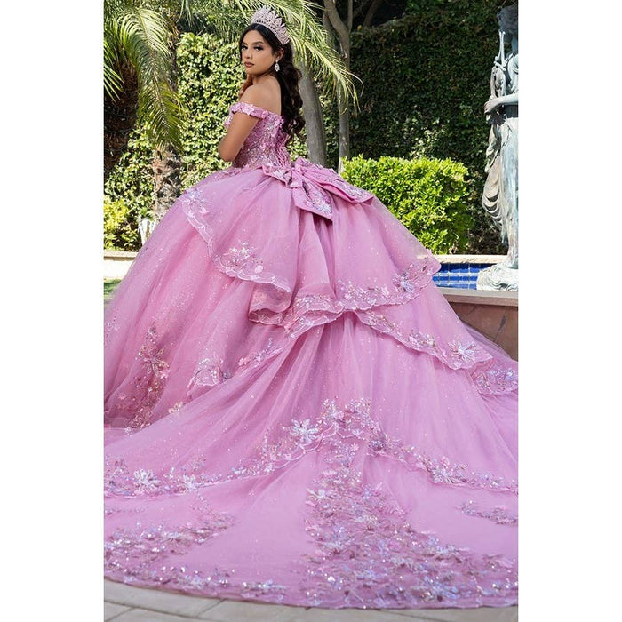 Dusty Rose Quinceañera Dress