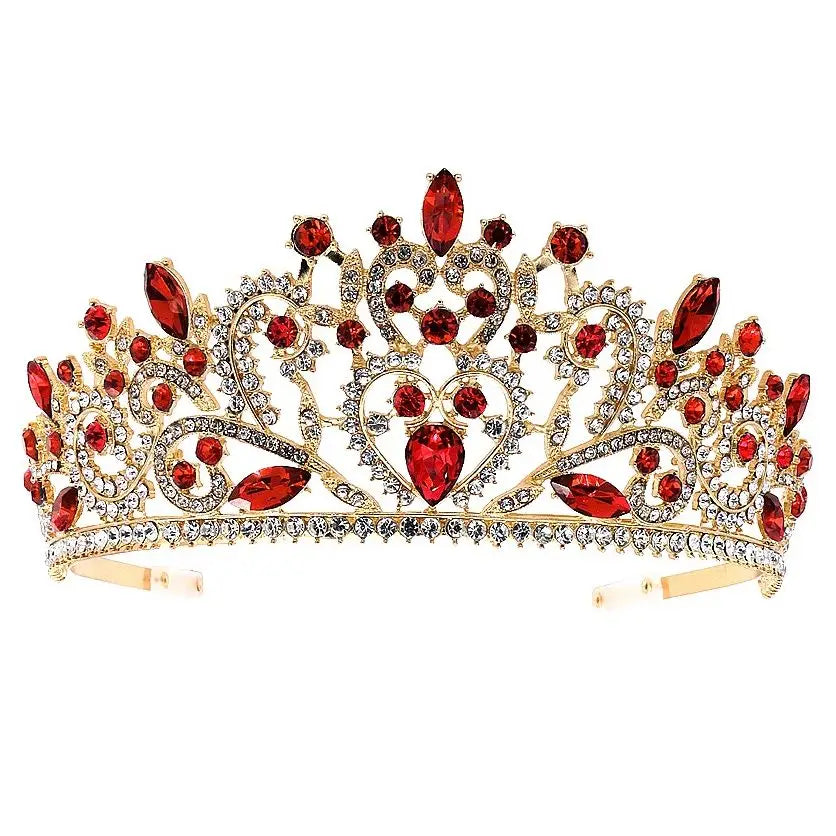 Wholesale Flower Theme Wreath Tiara 100467