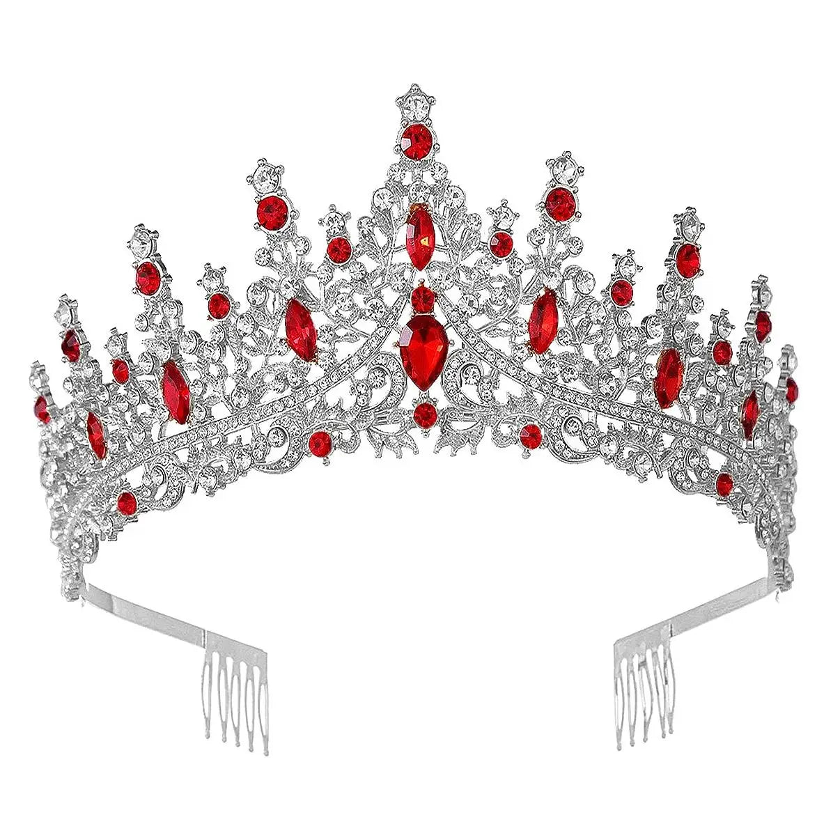Wholesale High princess tower Rhinestone Tiara