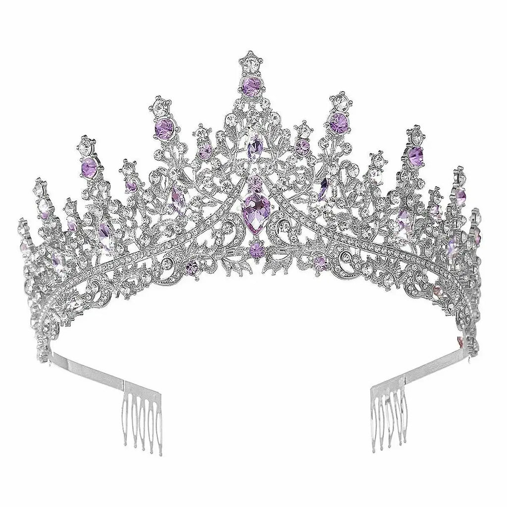 Wholesale High princess tower Rhinestone Tiara