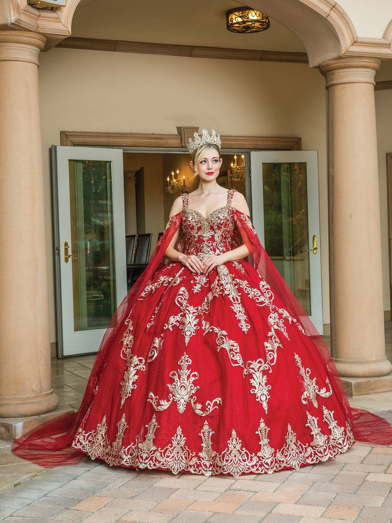 {Dazzling Sweetheart Glitter Ball Gown for Prom & Quinceañera Celebrations} - {} at {Linda Mariposa}