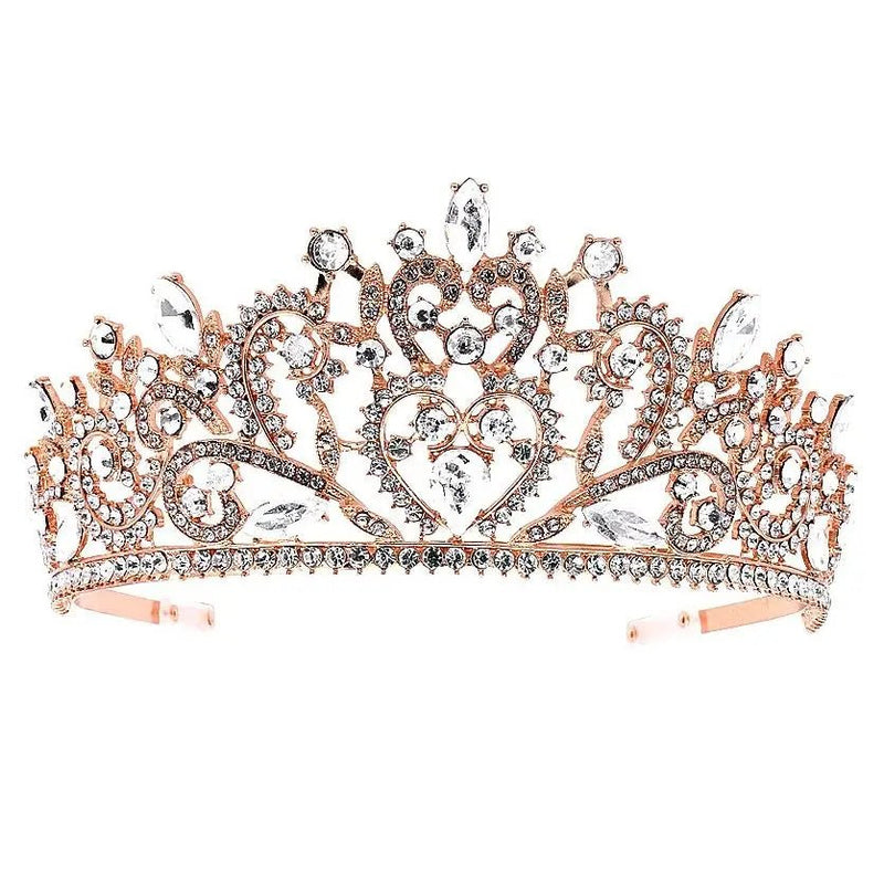 {Flower Theme Wreath Tiara 100467} - {} at {Linda Mariposa}