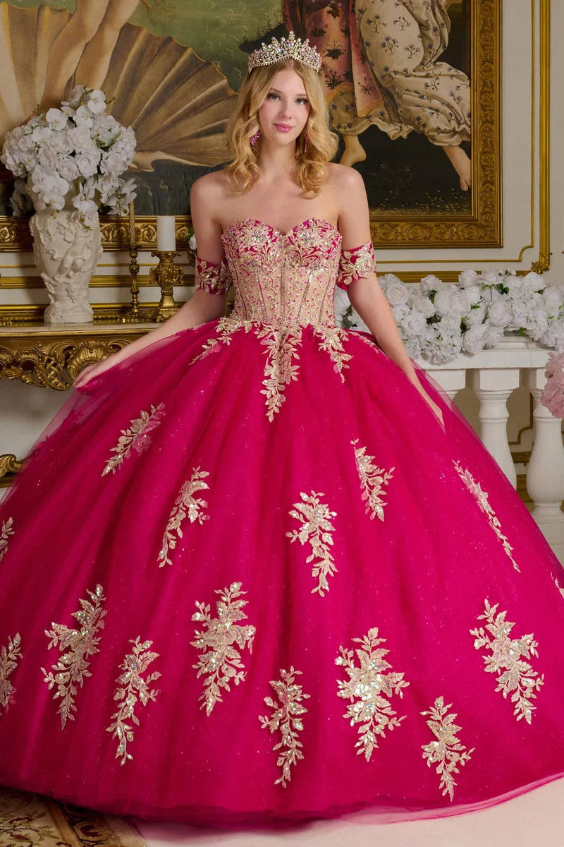 {Fuchsia Quinceañera Dress} - {} at {Linda Mariposa}