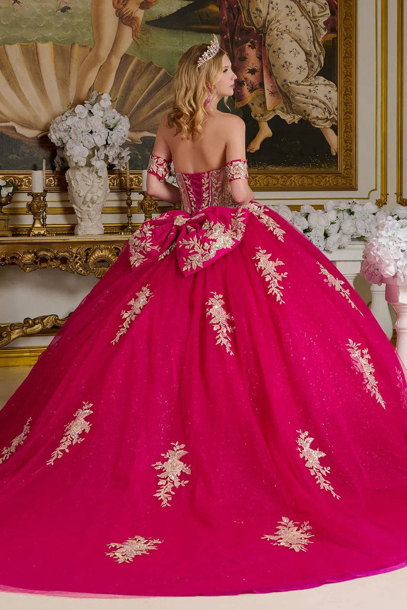 {Fuchsia Quinceañera Dress} - {} at {Linda Mariposa}