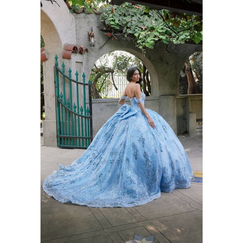 {Pink Off - Shoulder Quinceañera Dresses} - {} at {Linda Mariposa}