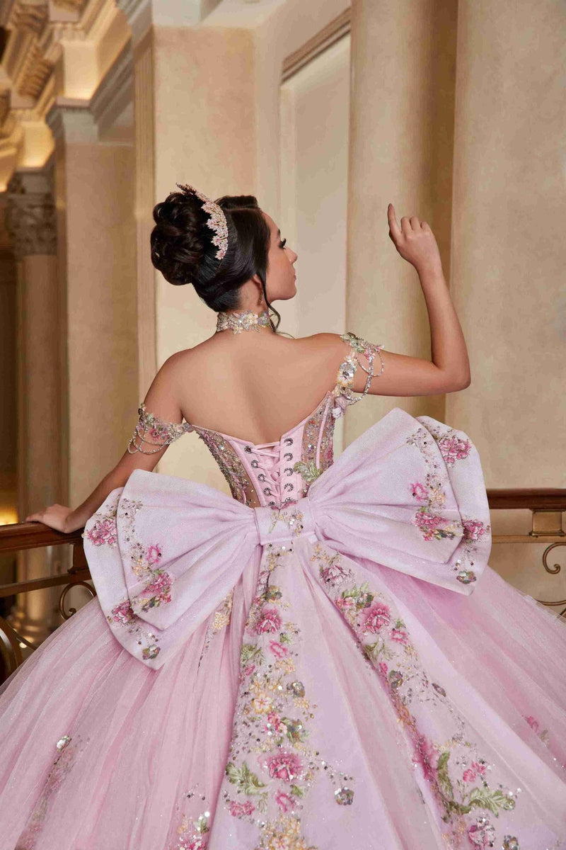 {The Viral Rosa Bebé Quinceañera Gown Sweet, Romantic & Totally Unforgettable} - {} at {Linda Mariposa}