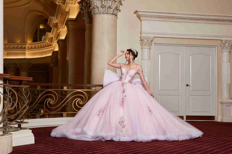 {The Viral Rosa Bebé Quinceañera Gown Sweet, Romantic & Totally Unforgettable} - {} at {Linda Mariposa}