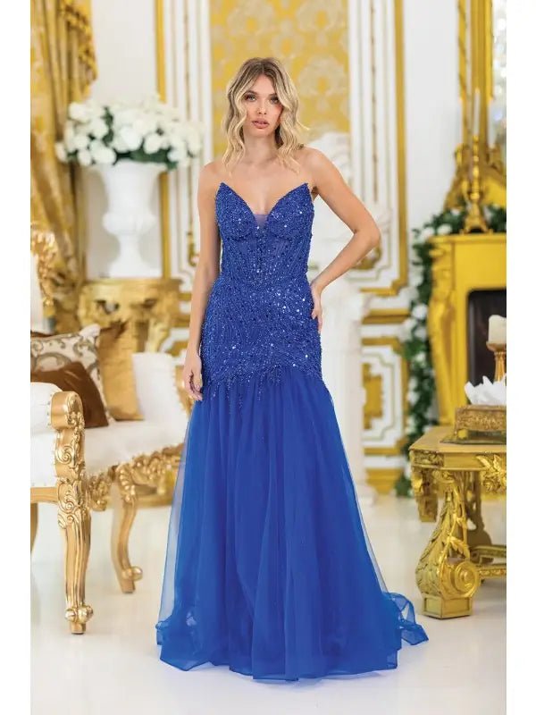 {Stunning Spaghetti Strap Prom Dress 2026} - {} at {Linda Mariposa}