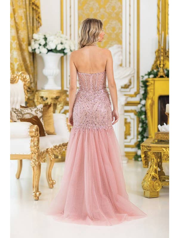 {Stunning Spaghetti Strap Prom Dress 2026} - {} at {Linda Mariposa}